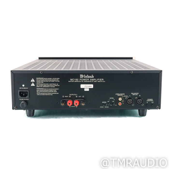 McIntosh MC162 Stereo Power Amplifier