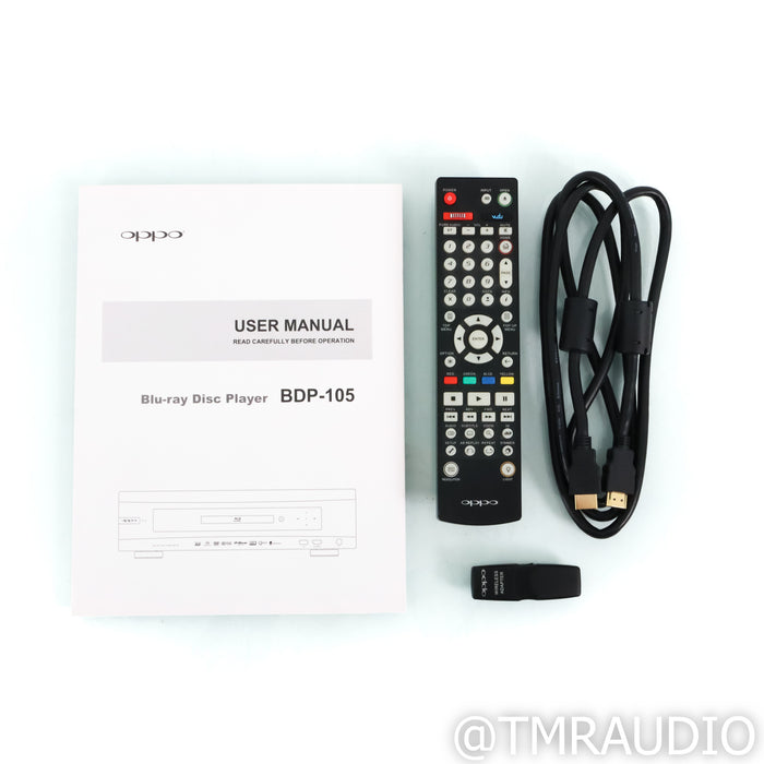 Oppo BDP-105 Universal Blu-ray Player; CD & SACD