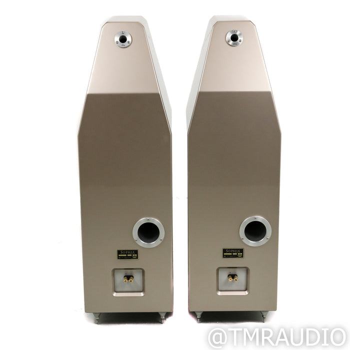 Wilson Audio Sophia 2 Floorstanding Speakers; Cashmere Beige Pair