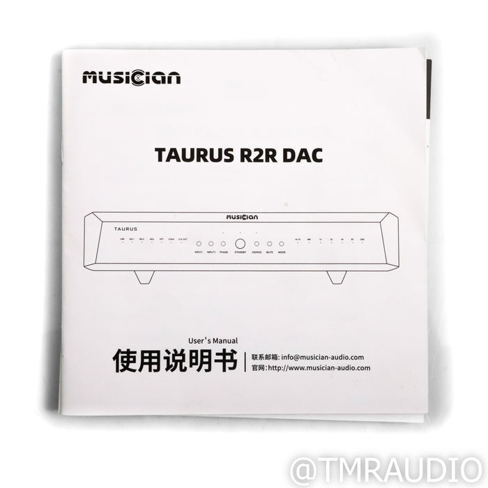Musician Audio Taurus DAC; D/A Converter