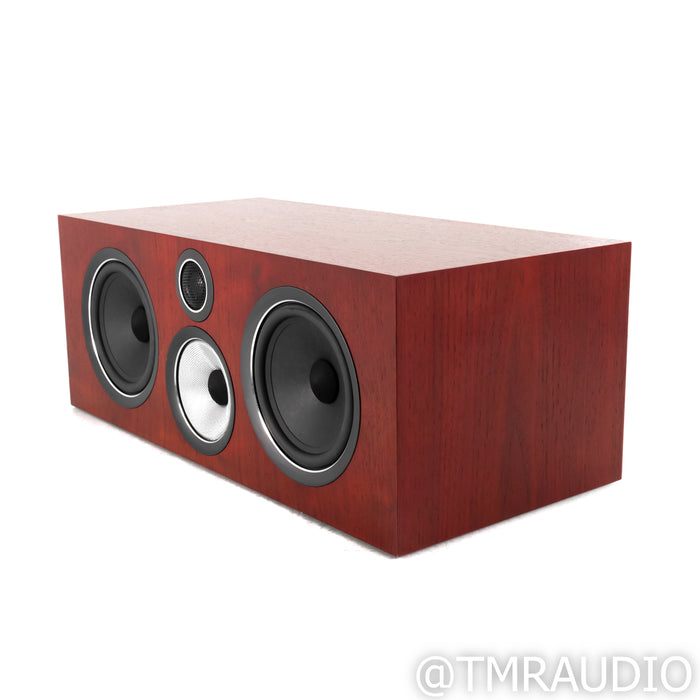 Bowers & Wilkins HTM71 S2 Center Channel Speaker; Rosenut (No Grill)