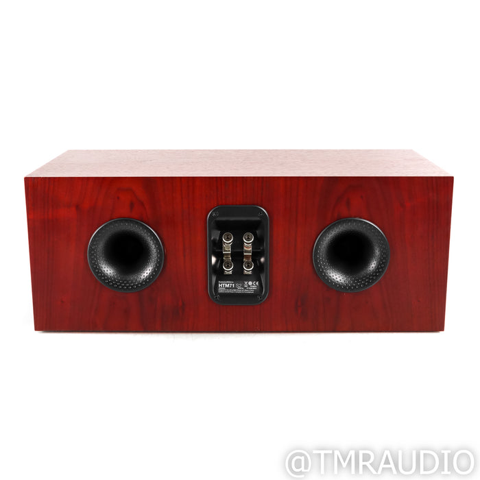 Bowers & Wilkins HTM71 S2 Center Channel Speaker; Rosenut (No Grill)