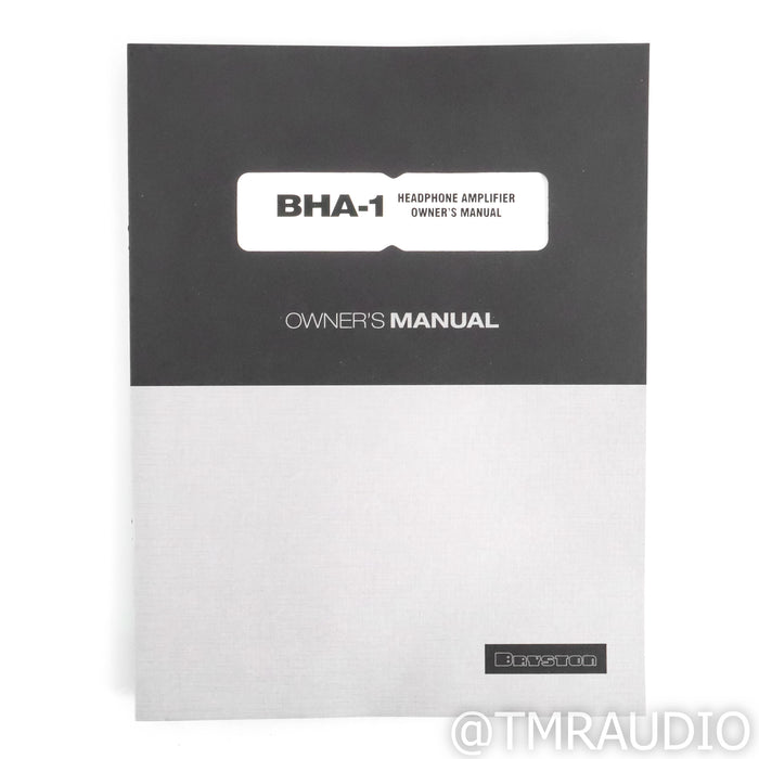 Bryston BHA-1 Headphone Amplifier
