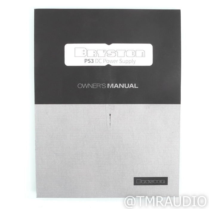 Bryston PS-3 DC Regulated Power Supply