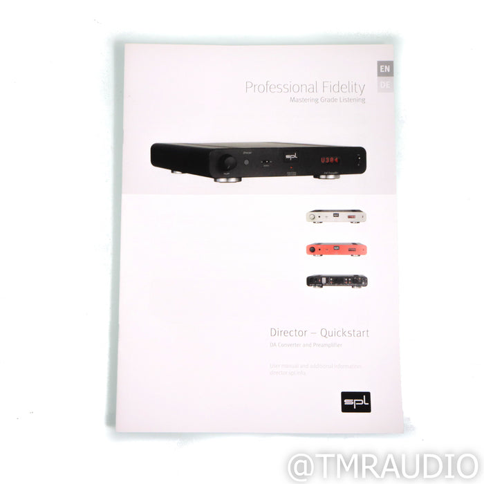 SPL Director Stereo Preamplifier & DAC; D/A Converter; MkI