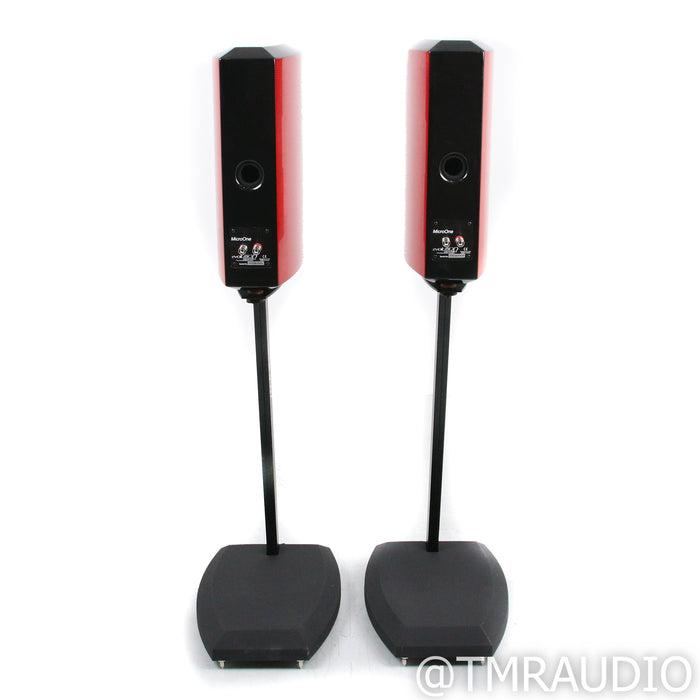 Evolution Acoustics MicroOne Bookshelf Speakers; Pair w/ Stands (Open Box)