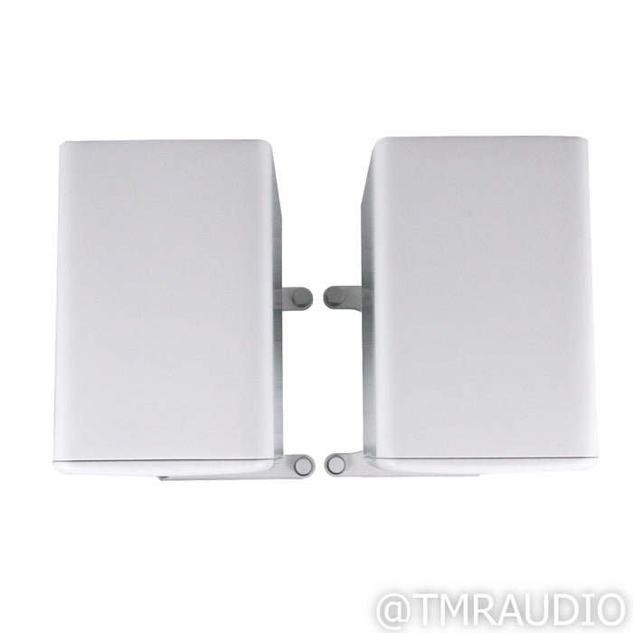 PS Audio Aspen FR5 Bookshelf Speakers; White Pair w/ Stands