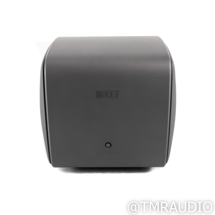 KEF KC62 Dual 6.5" Powered Subwoofer; Titanium Grey
