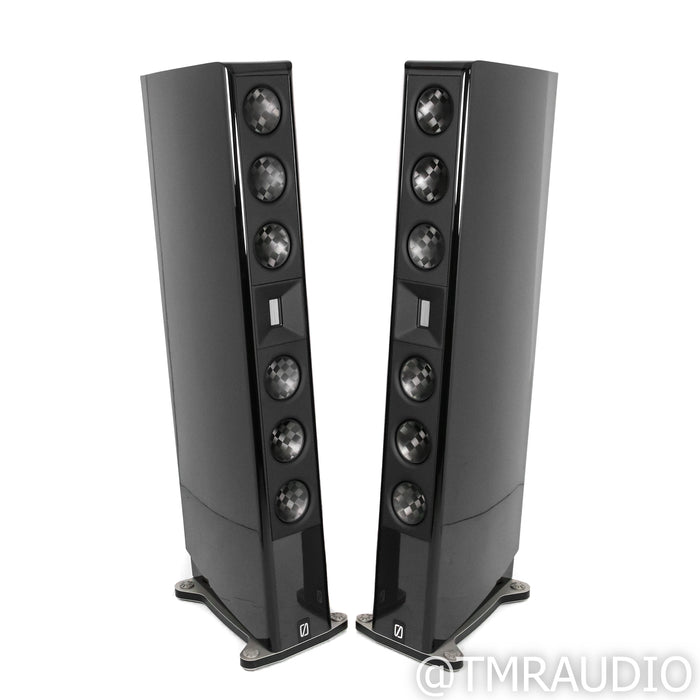 Borresen X6 Floorstanding Speakers; Black Pair