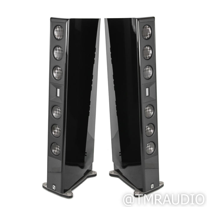 Borresen X6 Floorstanding Speakers; Black Pair
