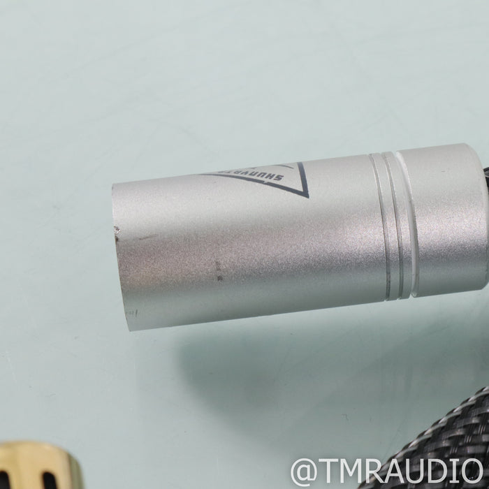 Shunyata Research Gamma XLR Cables; 1.5m Pair Balanced Interconnects