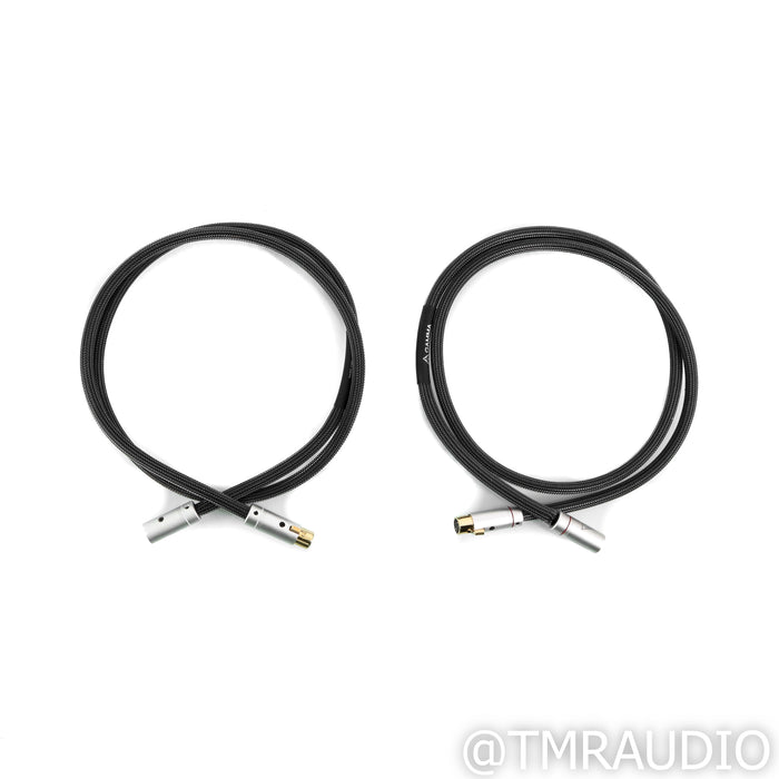 Shunyata Research Gamma XLR Cables; 1.5m Pair Balanced Interconnects