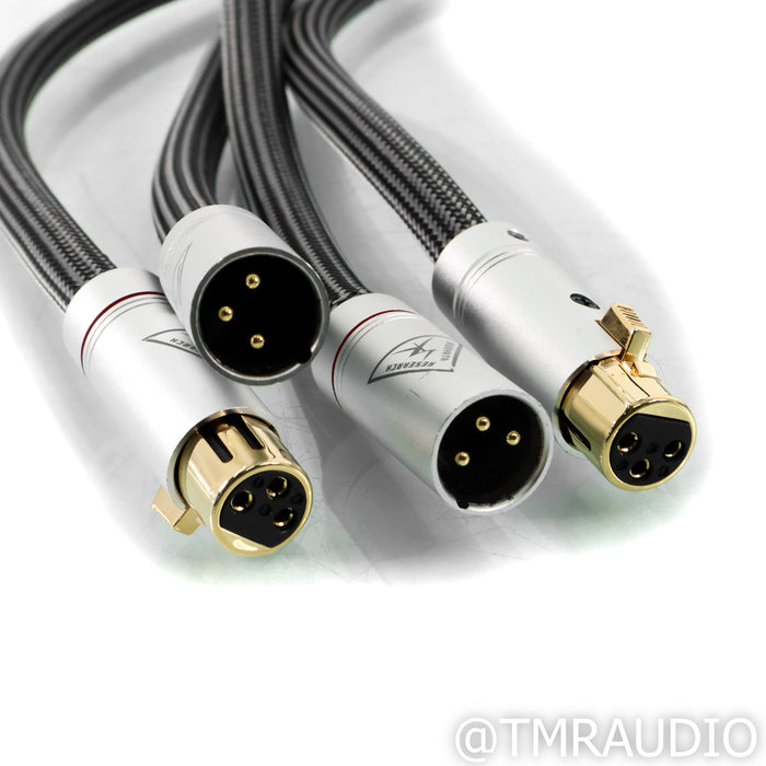 Shunyata Research Gamma XLR Cables; 1.5m Pair Balanced Interconnects