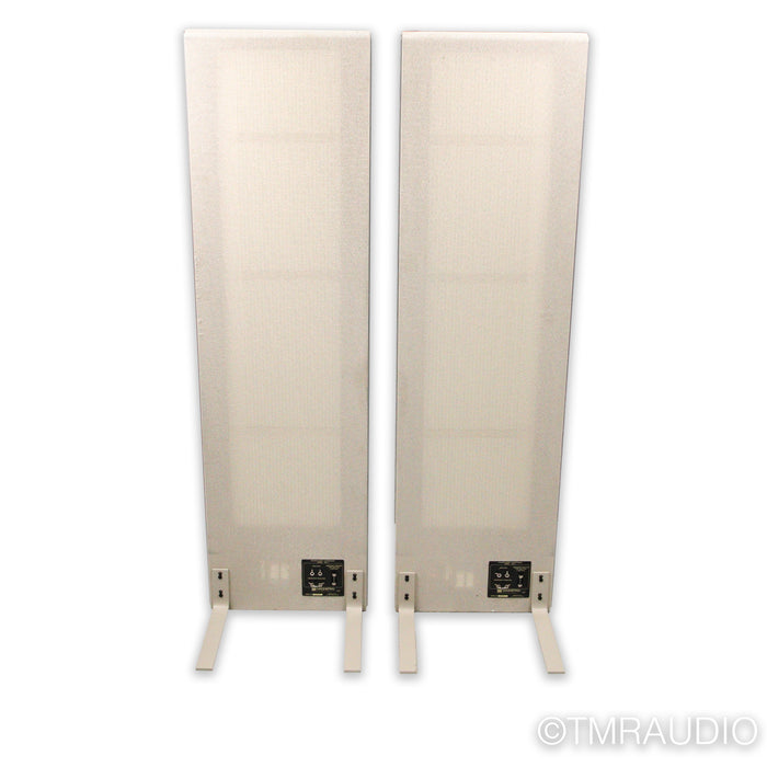 Magnepan MG .7 Planar Magnetic Floorstanding Speakers; Silver / Off-White Pair