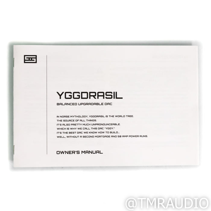 Schiit Audio Yggdrasil More is Less DAC;  D/A Converter; Unison USB