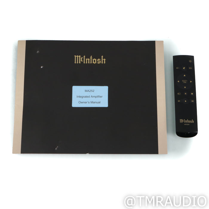 McIntosh MA252 Stereo Tube Hybrid Integrated Amplifier; MM & MC Phono
