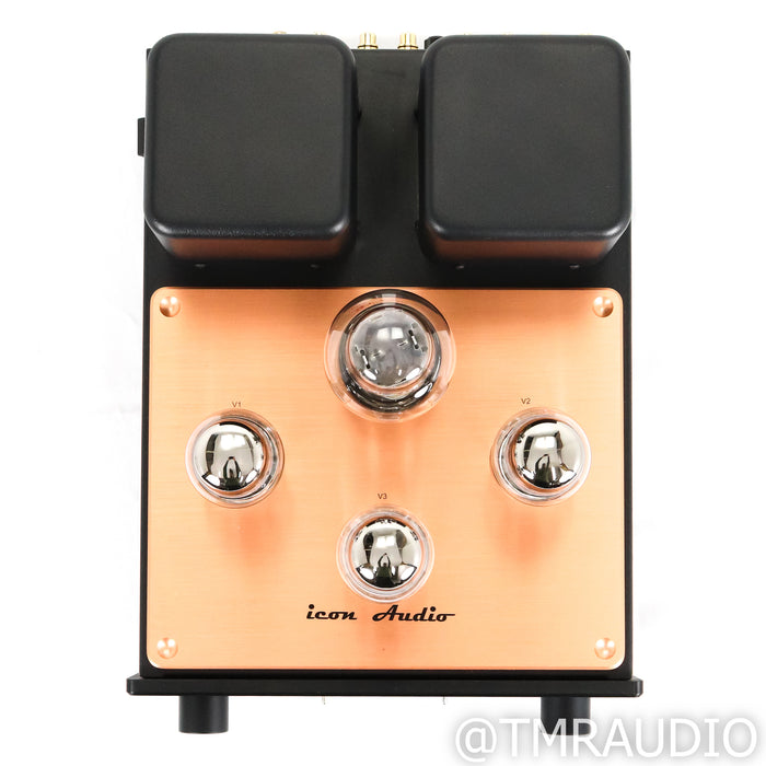 Icon Audio LA4 MkIII Signature Tube Stereo Preamplifier; Upgraded Caps
