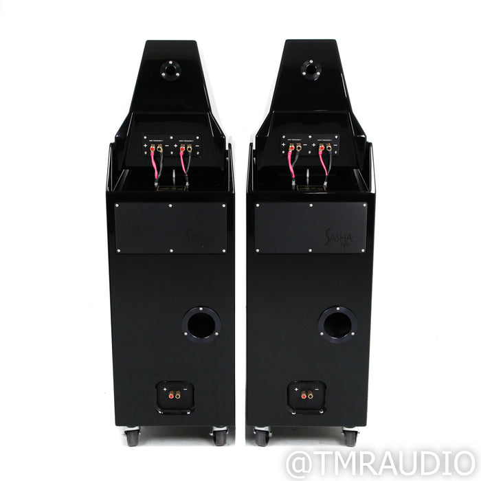 Wilson Audio Sasha W/P Series 1 Floorstanding Speakers; Black Pair