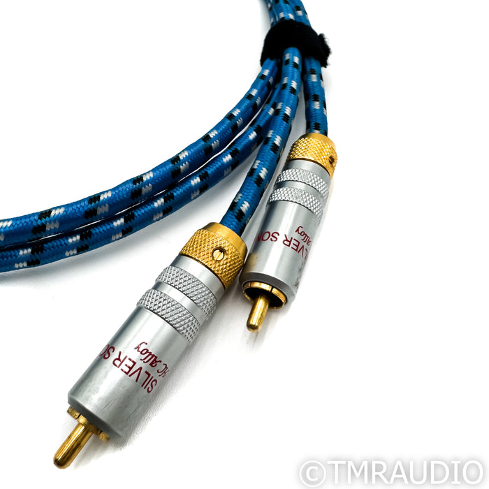 DH Labs Silver Sonic Revelation RCA Cables; 1m Pair Interconnects