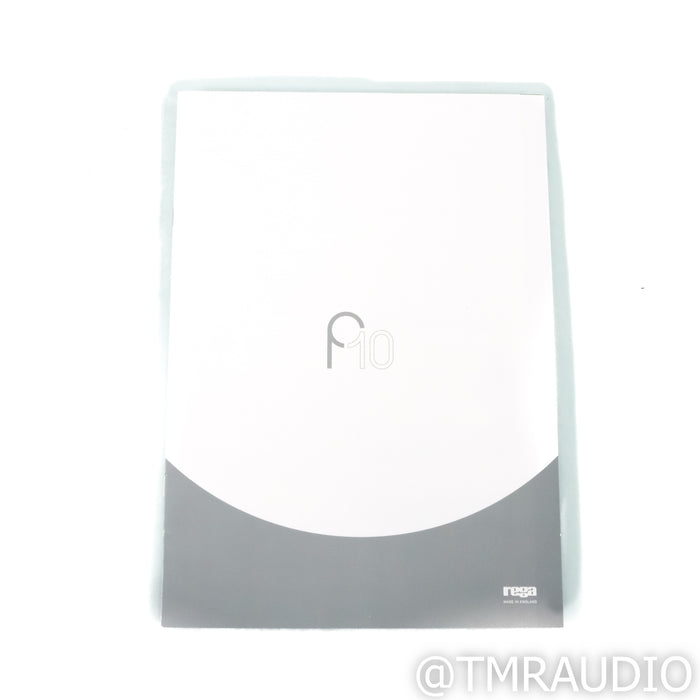 Rega Planar 10 Belt Drive Turntable; Apheta 3 MC Cartridge