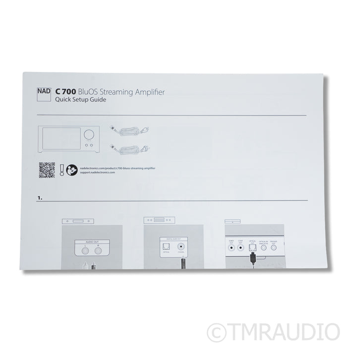 NAD Electronics C 700 Streaming Integrated Amplifier