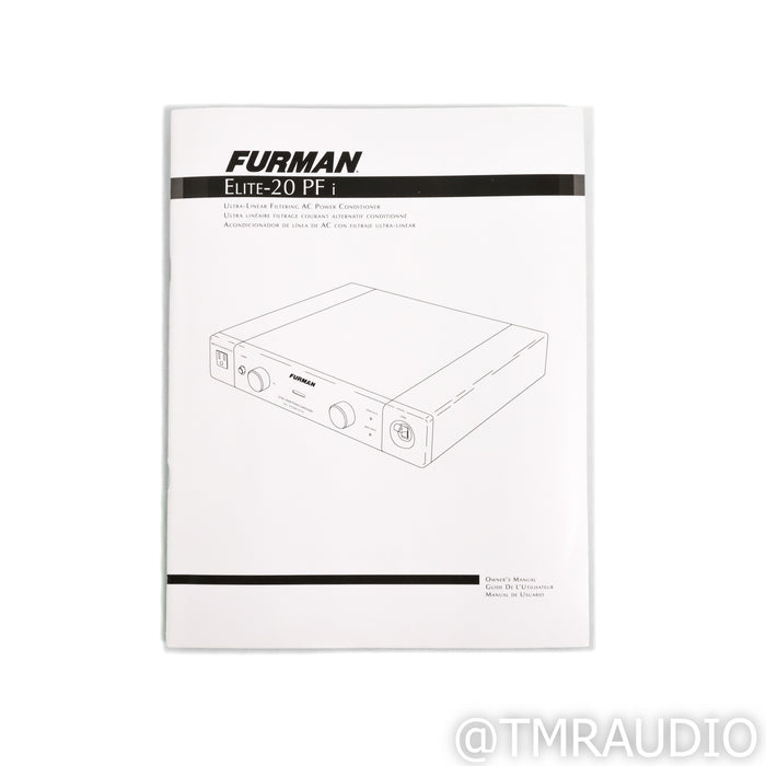 Furman Elite-20 PF i AC Power Line Conditioner