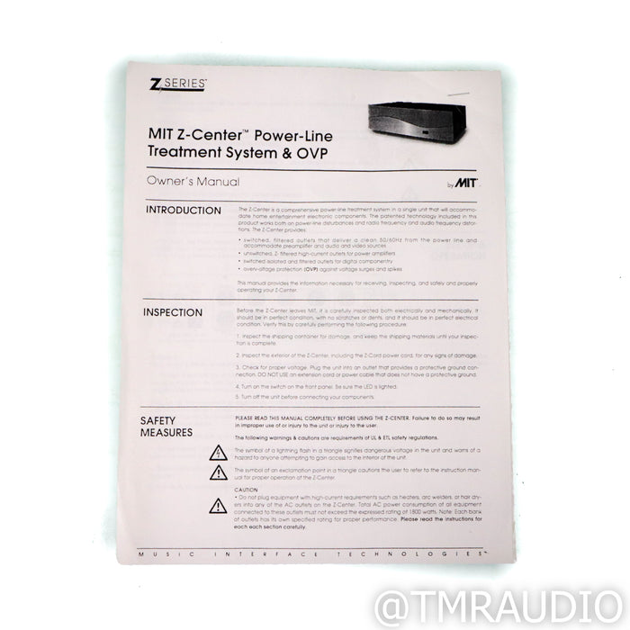 MIT Z-Center AC Power Line Conditioner