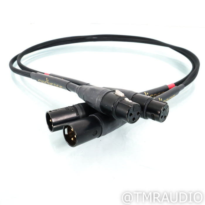 Audience Au24 XLR Cables; 1m Pair Balanced Interconnects