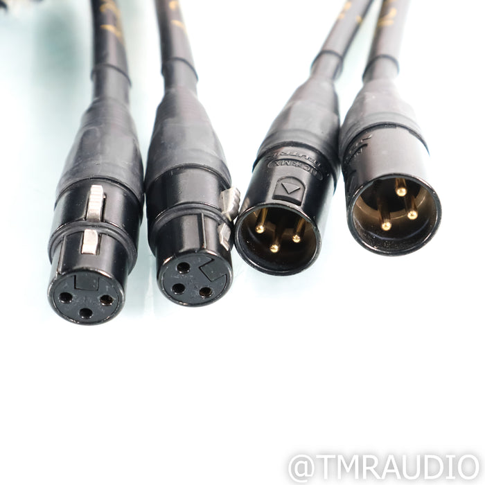 Audience Au24 XLR Cables; 1m Pair Balanced Interconnects