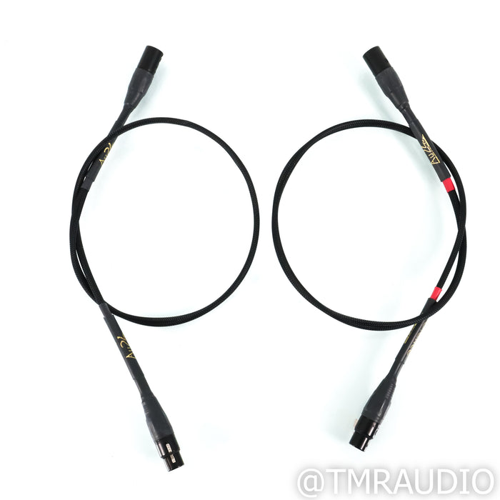 Audience Au24 XLR Cables; 1m Pair Balanced Interconnects