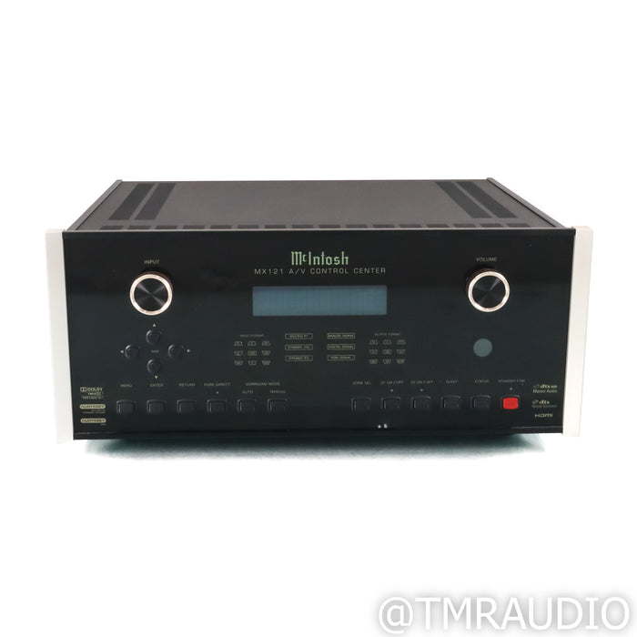 McIntosh MX121 7.2 Channel Home Theater Surround Processor; MM Phono