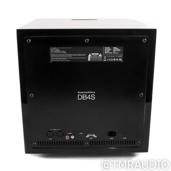 Bowers & Wilkins DB4S 10" Subwoofer; Gloss Black