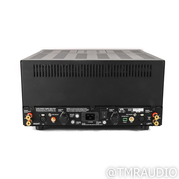 VTL S-200 Stereo Tube Power Amplifier