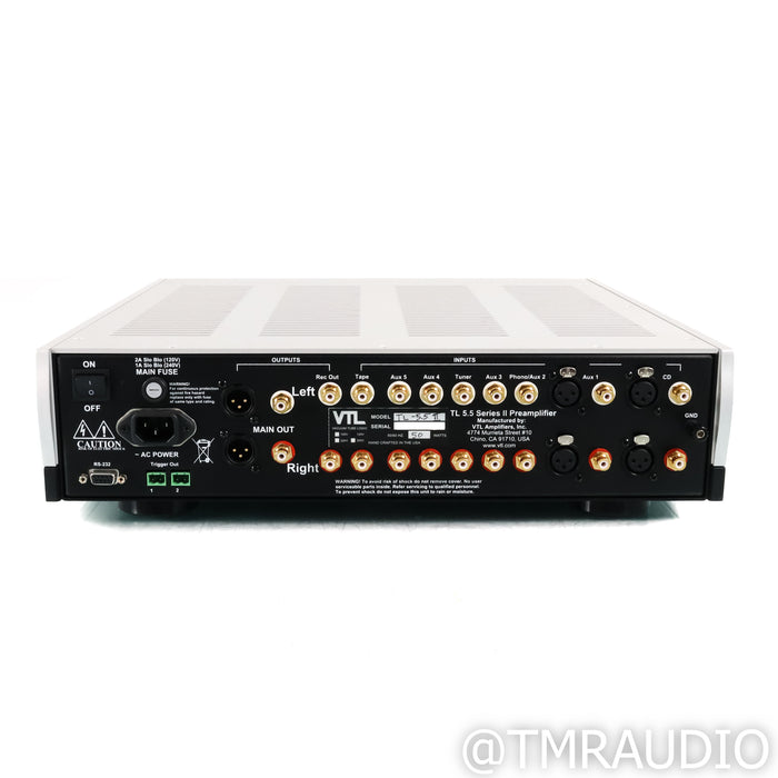 VTL TL-5.5 Series II Signature Stereo Tube Preamplifier; MM & MC Phono