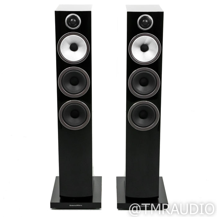 Bowers & Wilkins 704 S3 Floorstanding Speakers; Gloss Black Pair