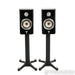 Focal Kanta No. 1 Bookshelf Speakers; Deep Black Pair w/ Stands