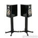 Focal Kanta No. 1 Bookshelf Speakers; Deep Black Pair w/ Stands