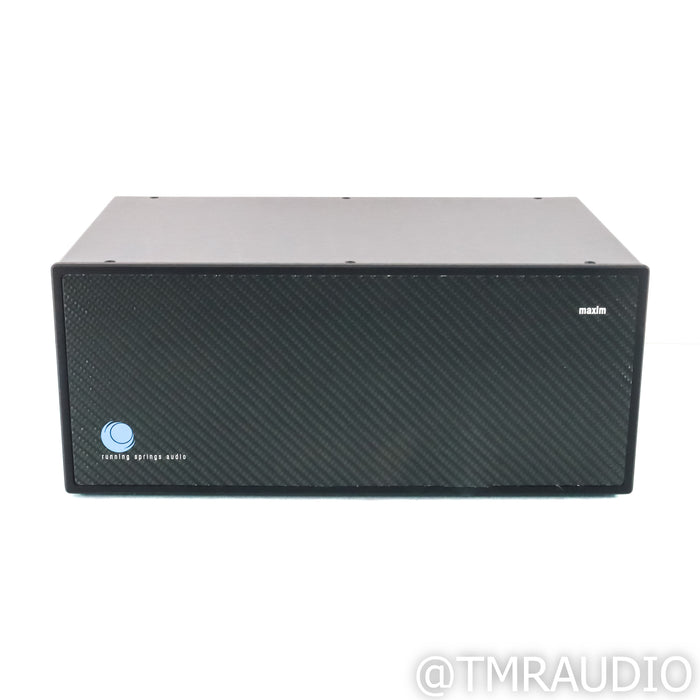 Running Springs Audio Maxim Power Line Conditioner
