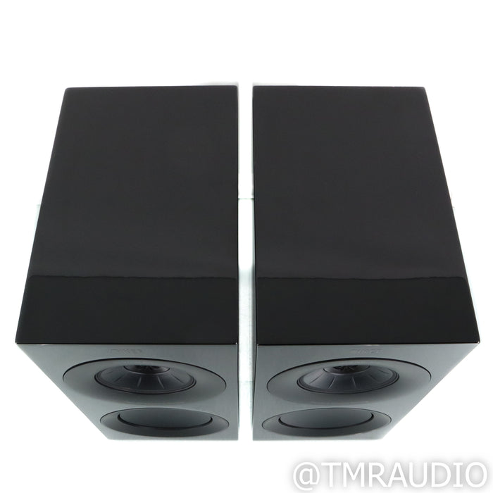 KEF R3 Meta Bookshelf Speakers; Black Gloss Pair