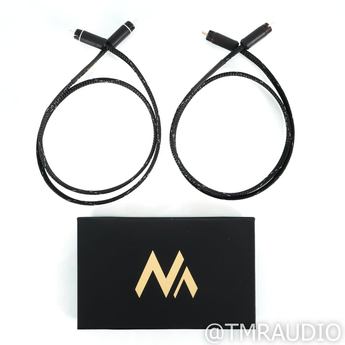 Morrow Audio MA5 RCA Cables; 1m Pair Interconnects