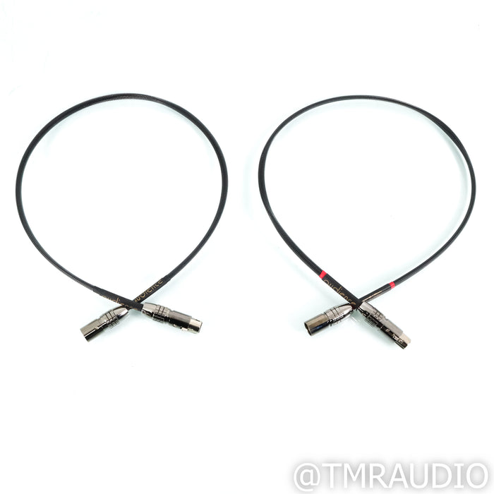 Audience Au24 SE XLR Cables; 1m Pair Balanced Interconnects