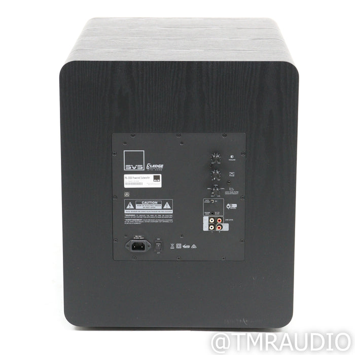 SVS PB-2000 12" Powered Subwoofer; Black Ash