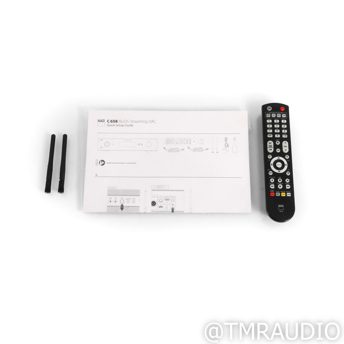 NAD Electronics NAD C 658 Wireless Streaming DAC; D/A Converter; MM Phono