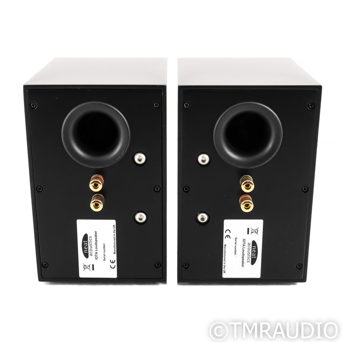 Neat Acoustics Iota Bookshelf Speakers; Satin Black Pair