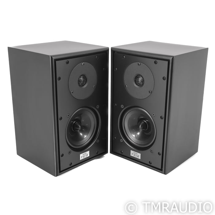 Harbeth P3ESR Bookshelf Speakers; Black Satin Pair (Sealed / NOS)