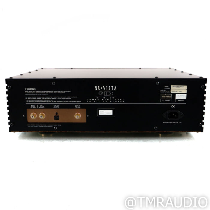 Musical Fidelity NuVista 3D CD Player