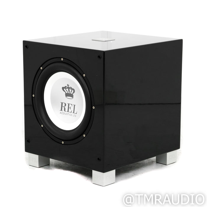 REL Acoustics T/9i 10" Powered Subwoofer; Gloss Black
