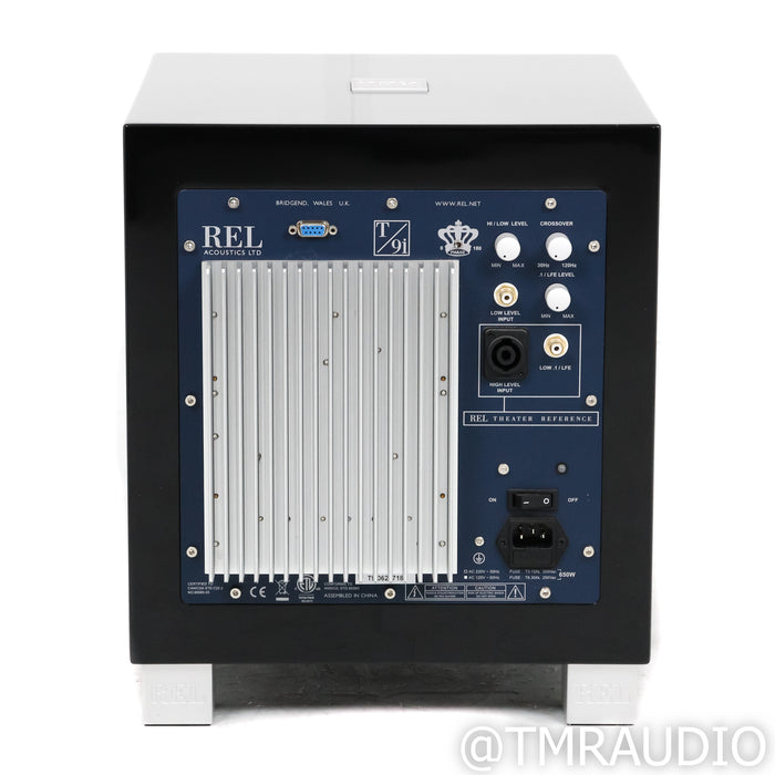 REL Acoustics T/9i 10" Powered Subwoofer; Gloss Black