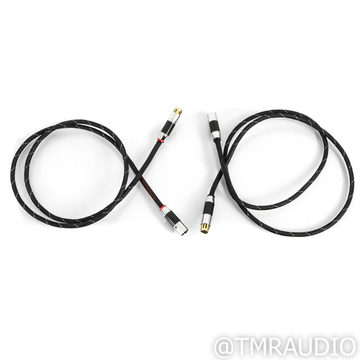 EWA IC-25 XLR Cables; 1.5m Pair Balanced Interconnects