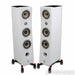 Focal Kanta No. 2 Floorstanding Speakers; White Pair w/ IsoAcoustics Gaia II